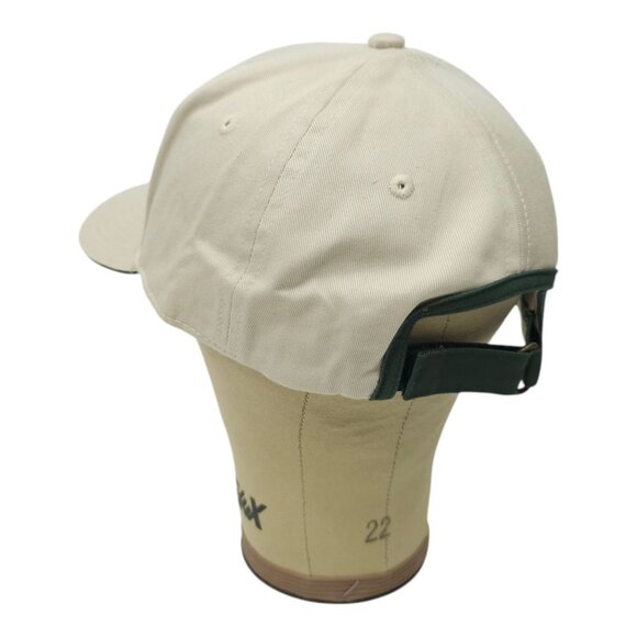 Phoenix Embroidered Logo Strap Cap Trucker Baseball Hat Sandwich Brim Khaki - Picture 12 of 13